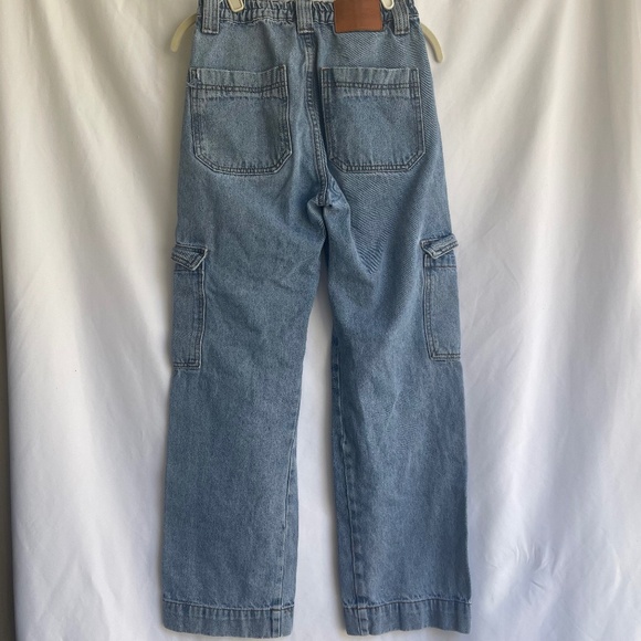 PRINCESS POLLY jeans, Size 2, leg pockets - Picture 2 of 12